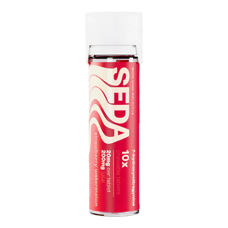 🎁 SEDA 10ct 7OH Chewable Tablet Strawberry Watermelon 20mg Per Tablet (100% off)