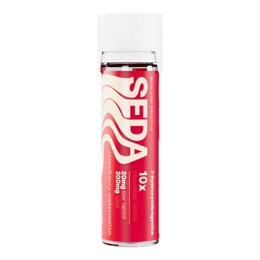SEDA 10ct 7OH Chewable Tablet Strawberry Watermelon 20mg Per Tablet - Seven Tech