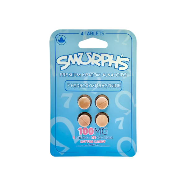 Smurph's 4ct 7OH Tabs Natural 25mg Per Tablet