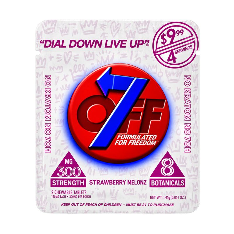 OFF7 Formulated For Freedom Proprietary Blend Chewable Tablets 2ct 150mg Per Tablet