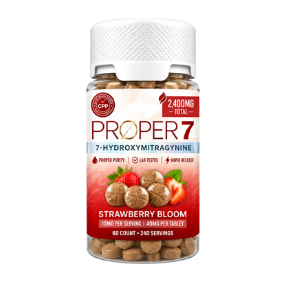 🎁 Proper7 7-Hydroxymitragynine Tablets 60ct 40mg Per Tablet (100% off)