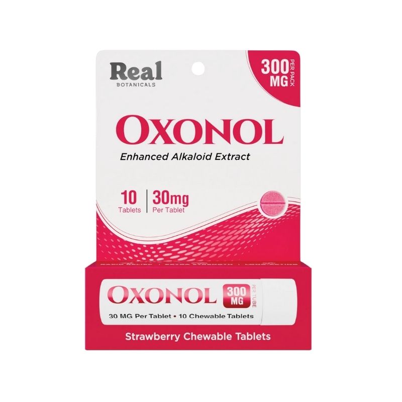 REAL BOTANICALS OXONOL 30MG TABLET - STRAWBERRY (Next-Generation 7-OH Alternative)