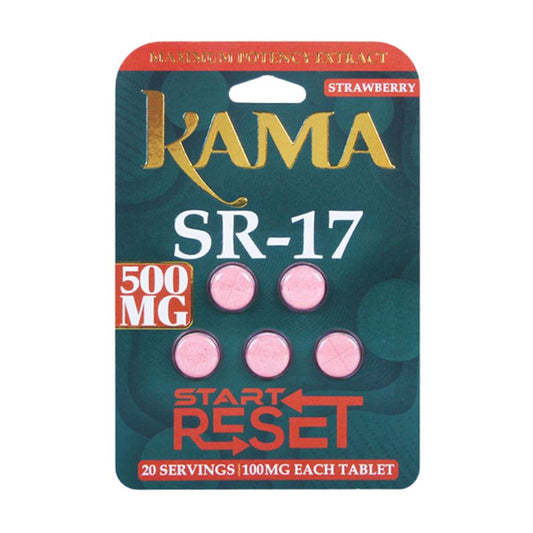 Kama SR-17 Maximum Potency Extract Tablets 5ct 100mg Per Tablet