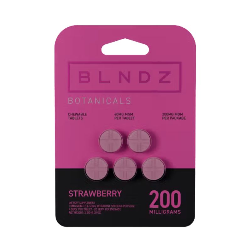 🎁 BLNDZ Botanicals MGM Chewable Tablets 5ct 40mg Per Tablet (100% off)
