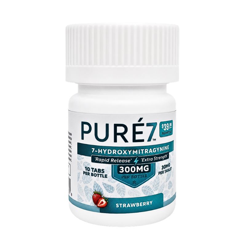 🎁 Pure7 7-Hydroxymitragynine Rapid Release Tablets 10ct 30mg Per Tablet (100% off)
