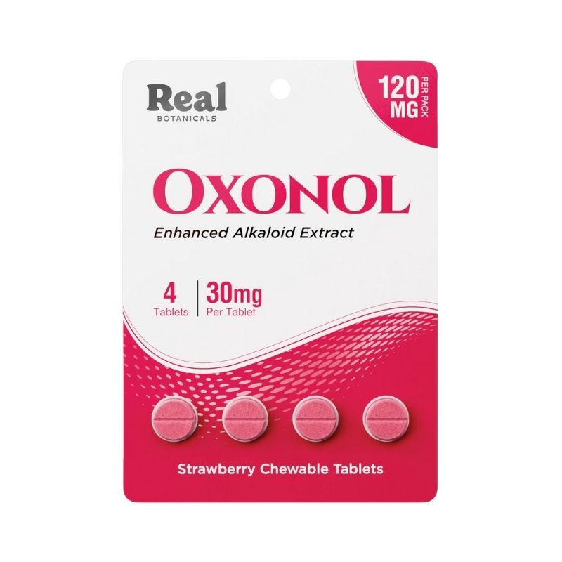 REAL BOTANICALS OXONOL 30MG TABLET - STRAWBERRY (Next-Generation 7-OH Alternative)