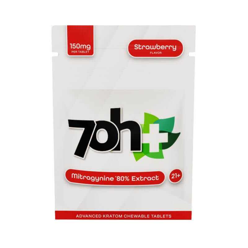 Kratom Tablets -7OH+ - Kratom Chewable Tablets