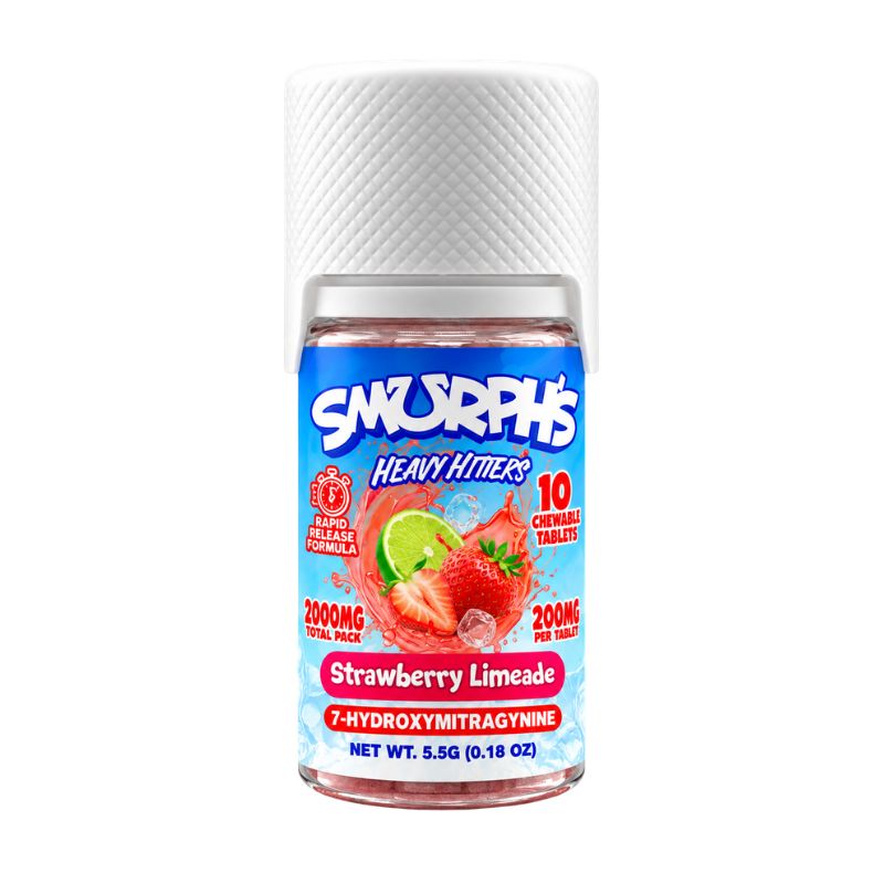 🎁 Smurph's Heavy Hitters 7-Hydroxymitragynine Chewable Tablets 10ct 200mg Per Tablet (100% off)
