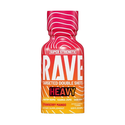 Rave Super Strength Kratom Heavy Shots 2oz
