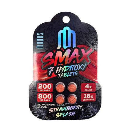 🎁 Modus Smax 7-Hydroxymitragynine Tablets 4ct 200mg Per Tablet (100% off)