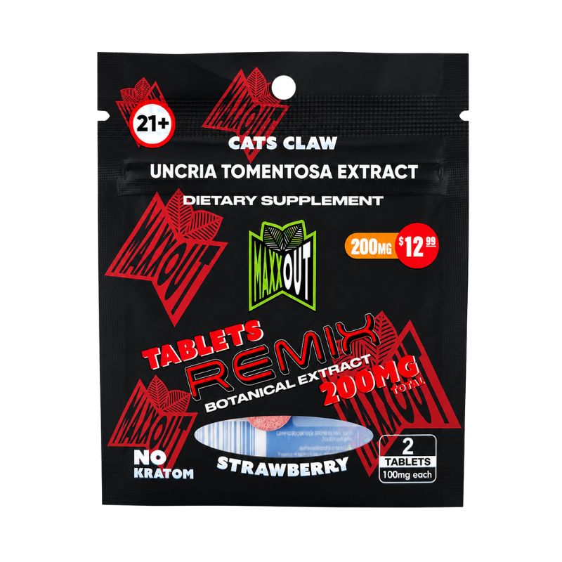 Maxxout Remix Botanical Cats Claw Extract Tablets 2ct 100mg Per Tablet