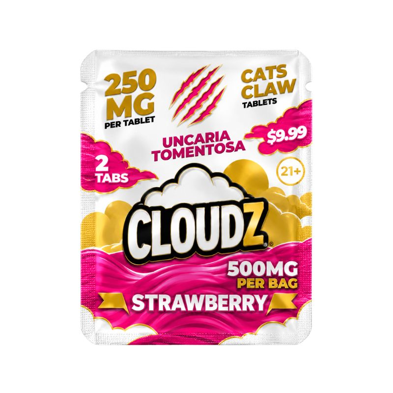 Cloudz Cat's Claw Uncaria Tomentosa Blend 2ct 250mg Per Tablet