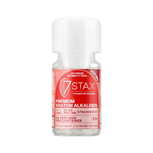7Stax 15ct 7OH Tabs Srawberry 30mg Per Tablet - Seven Tech