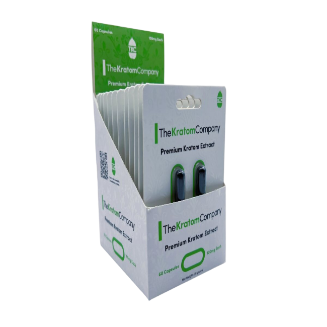 THE KRATOM COMPANY PREMIUM EXTRACT 2CT - 100MG PER TABLET