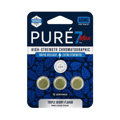 🎁 Pure7 Max High-Strength Chromatographic 7-Hydroxy 60mg Per Tablet (100% off)