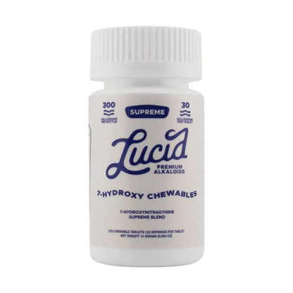🎁 Lucid Supreme Blend 7-Hydroxymitragynine Chewable Tablets 10ct 30mg Per Tablet (100% off)