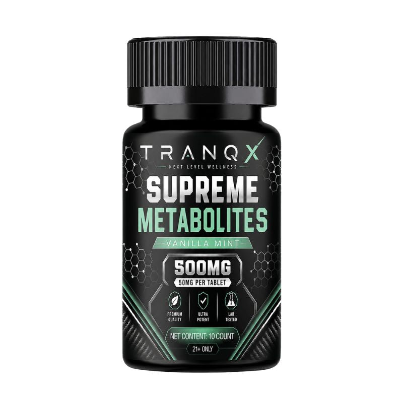 Tranqx Supreme Metabolites Mit 9 Tablets 10ct 50mg Per Tablet