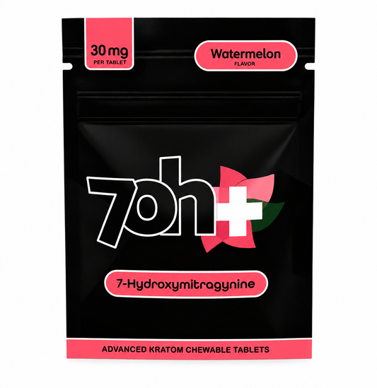 7OH Plus 7-Hydroxymitragynine Chewable Tablets 30mg Per Tablet