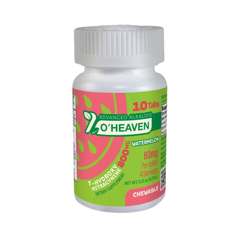 7 O'heaven 7-Hydroxymitragynine Chewable Tablets 10ct 80mg Per Tablet