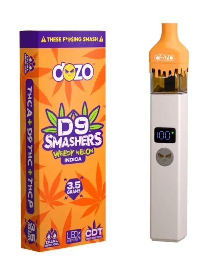DOZO - D9 SMASHERS 3.5G DISPOSABLES - WEEDY MELON - INDICA