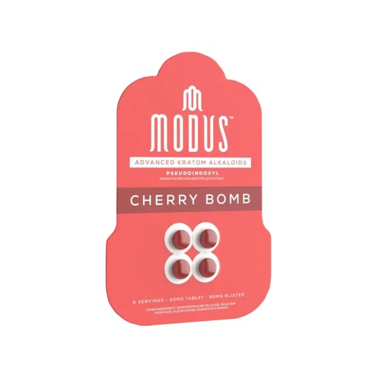 Modus 4ct Psuedoindoxyl Tabs Cherry Bomb 20mg per Tablet - Seven Tech