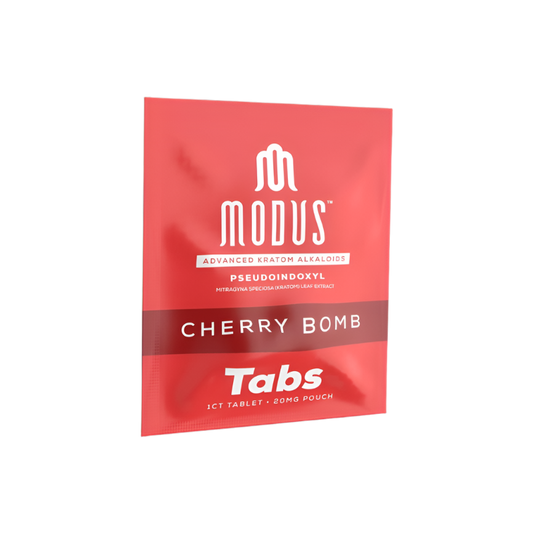 Modus 1ct 7OH + Psuedoindoxyl Cherry Bomb 20mg Per Tablet