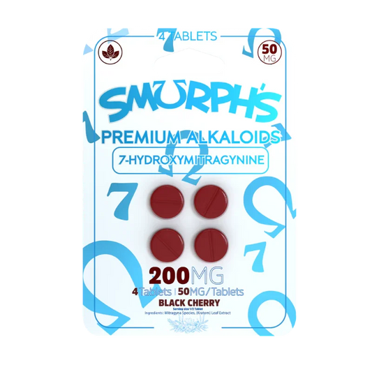 🎁 Smurph's 4ct 7OH Tabs Black Cherry 50mg per Tablet (100% off)