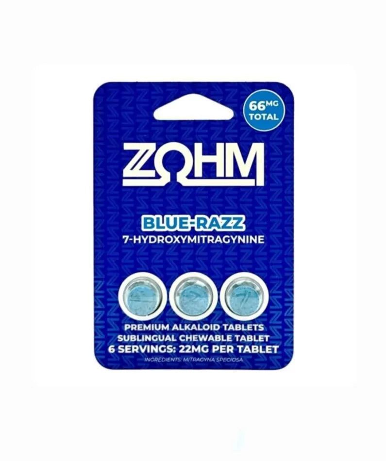 ZOHM 7-Hydroxymitragynine Tabs 3ct 22mg per Tablet