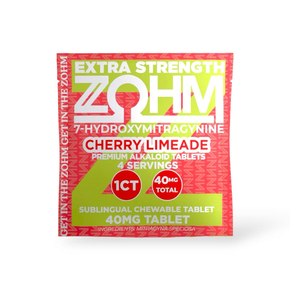 ZOHM 7-Hydroxymitragynine Extra Strength 1ct 40mg per Tablet