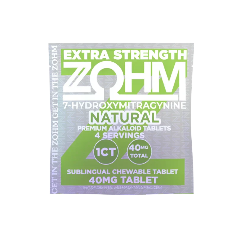 🎁 ZOHM 1ct 7OH Extra Strength Original 40mg per Tablet (100% off)