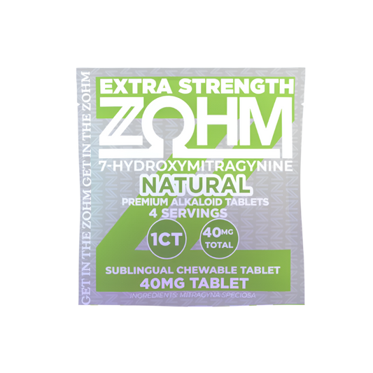 ZOHM 1ct 7OH Extra Strength Original 40mg per Tablet