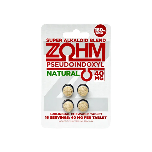 ZOHM 4ct Pseudoindoxyl Natural 40mg Per Tablet - Seven Tech