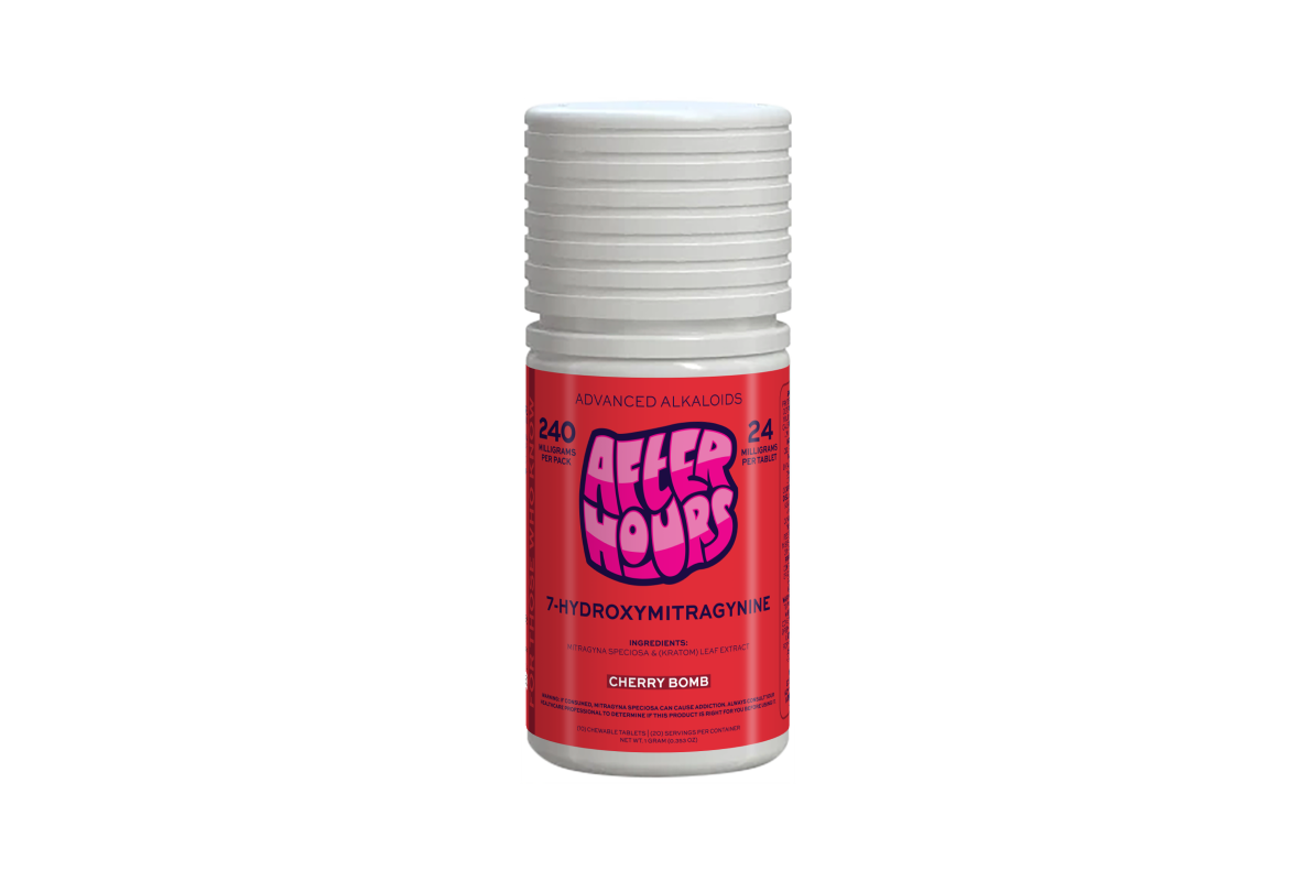 After Hours 10ct 7OH Chewable Tabs Cherry Bomb 24mg per Tablet