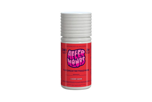 After Hours 10ct 7OH Chewable Tabs Cherry Bomb 24mg per Tablet