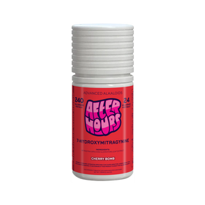 After Hours 10ct 7OH Chewable Tabs Cherry Bomb 24mg per Tablet