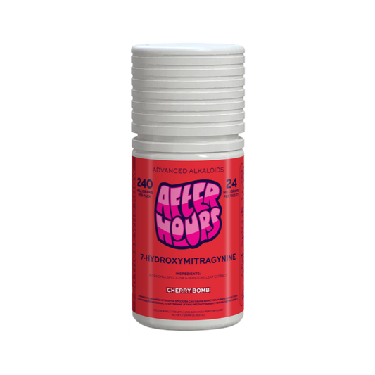 After Hours 10ct 7OH Chewable Tabs Cherry Bomb 24mg per Tablet