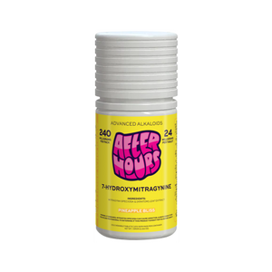 After Hours 10ct 7OH Chewable Tabs Pineapple Bliss 24mg per Tablet