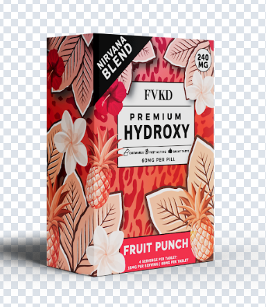 FVKD Seven 4ct 7OH Tabs Fruit Punch 60mg Per Tablet