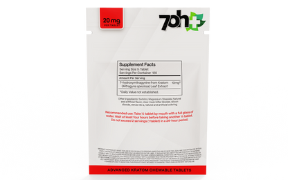 7OH Plus 7OH Chewable Tabs 20mg per Tablet - Seven Tech