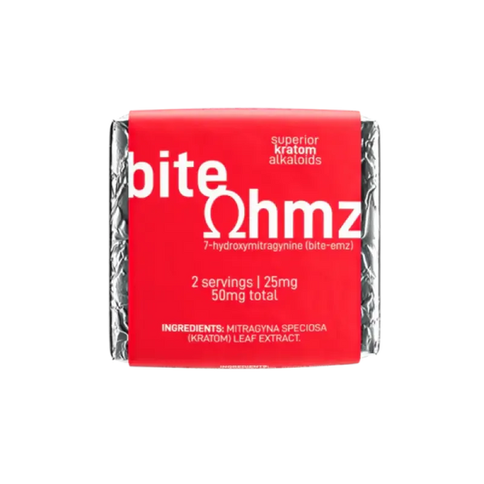 Bite Ohmz 1ct 7OH Chocolate Milk Chocolate Squares 50mg per Square - Seven Tech