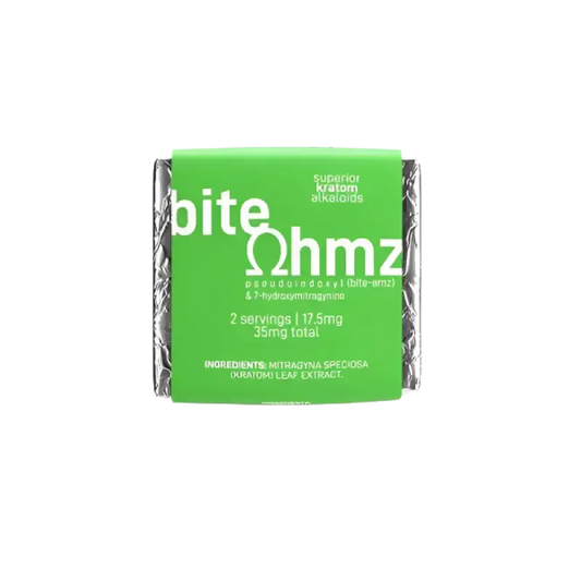 Bite Ohmz 1ct 7OH + Psuedo Chocolate Squares 35mg per Square - Seven Tech