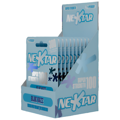 NEKTAR 3ct 7OH Chewable Tabs Super Strength Blue Razz 100mg Per Tablets - Seven Tech