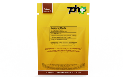 7OH Plus 7OH Flavored Chewable Tabs 50mg per Tablet - Seven Tech