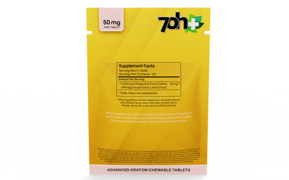 7OH Plus 7OH Flavored Chewable Tabs 50mg per Tablet - Seven Tech