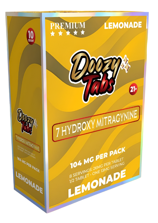 Doozy Tabs 4ct 7OH Chewable Tabs Lemonade 26mg per Tablet