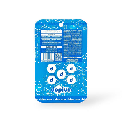 DOPIUM 7-HYDROXY CHEWABLE TABLETS 5CT 50MG PER TABLET - BLUE RAZZ