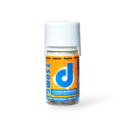 DOPIUM 7-HYDROXY CHEWABLE TABLETS 15CT 50MG PER TABLET - TIGERS BLOOD