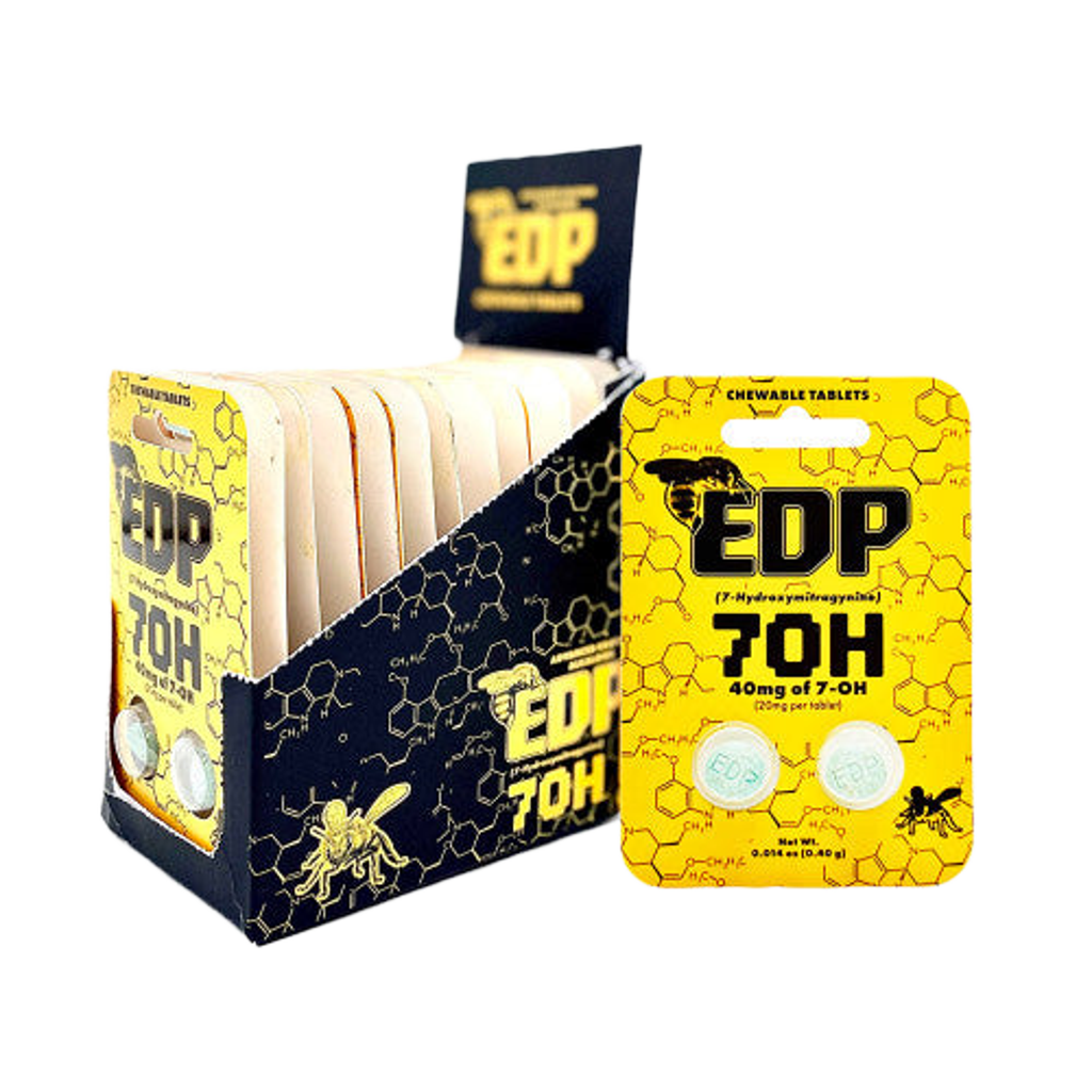 EDP - 7OH Advanced Mitragyna Chewable Tabs 2ct 40mg - 7ohplus