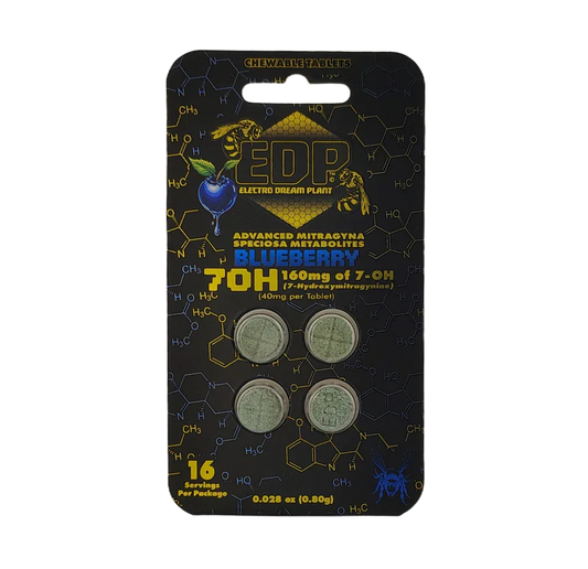 🎁 EDP 4ct 7OH Chewable Tabs Blueberry 40mg per Tablet (100% off) - Seven Tech