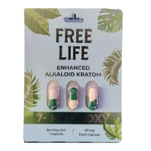 FREE LIFE 7-OH Enhanced Alkaloid 20mg 3ct - 7ohplus